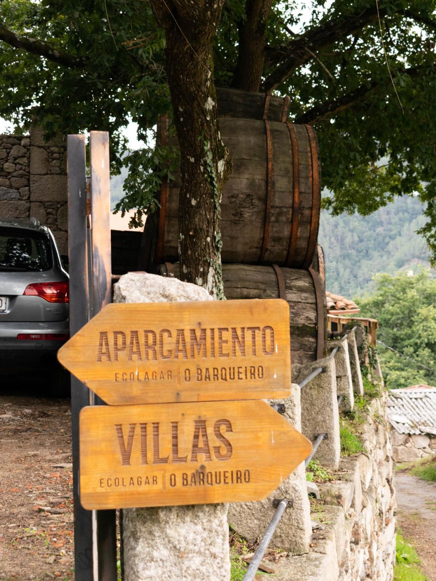 Ecolagar O Barqueiro Villa Pantón Exteriör bild